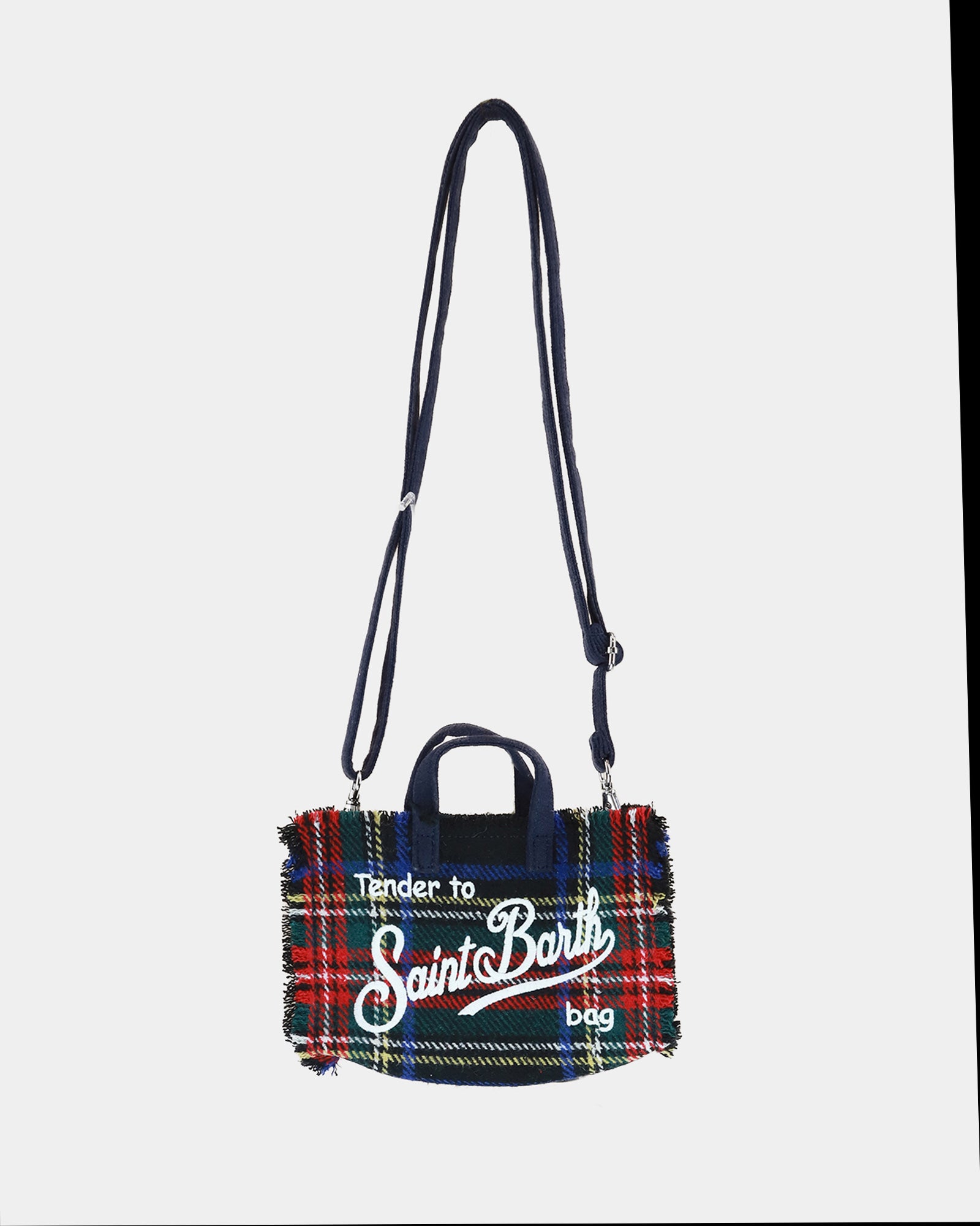 Phone Bag Wood Tartan