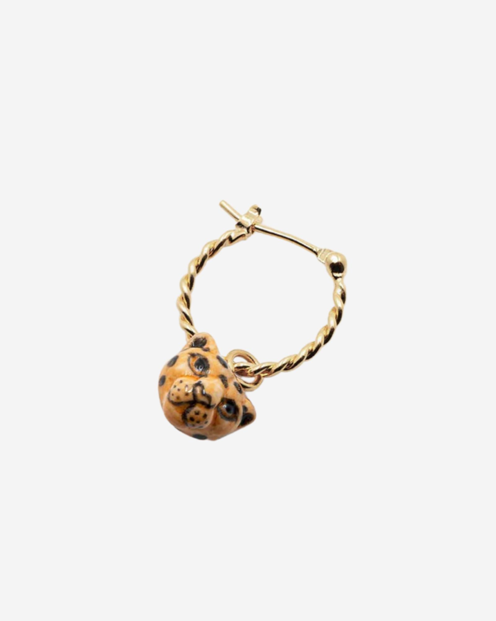 Mini Leopard Earring