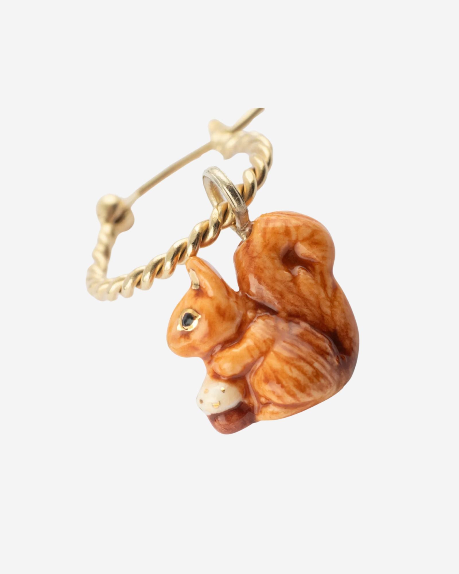 Squirrel Mini Earring