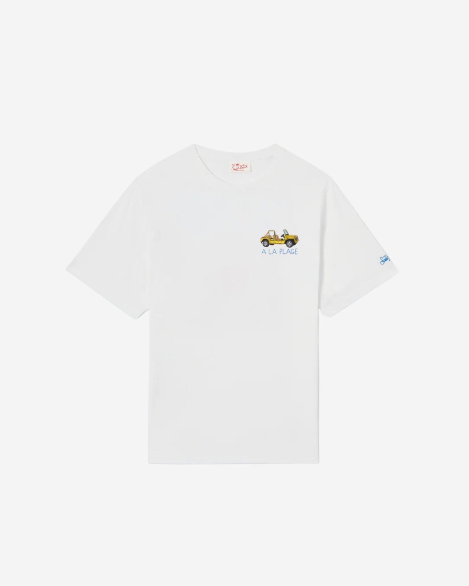 Man Cotton T-Shirt With Front Print/Em