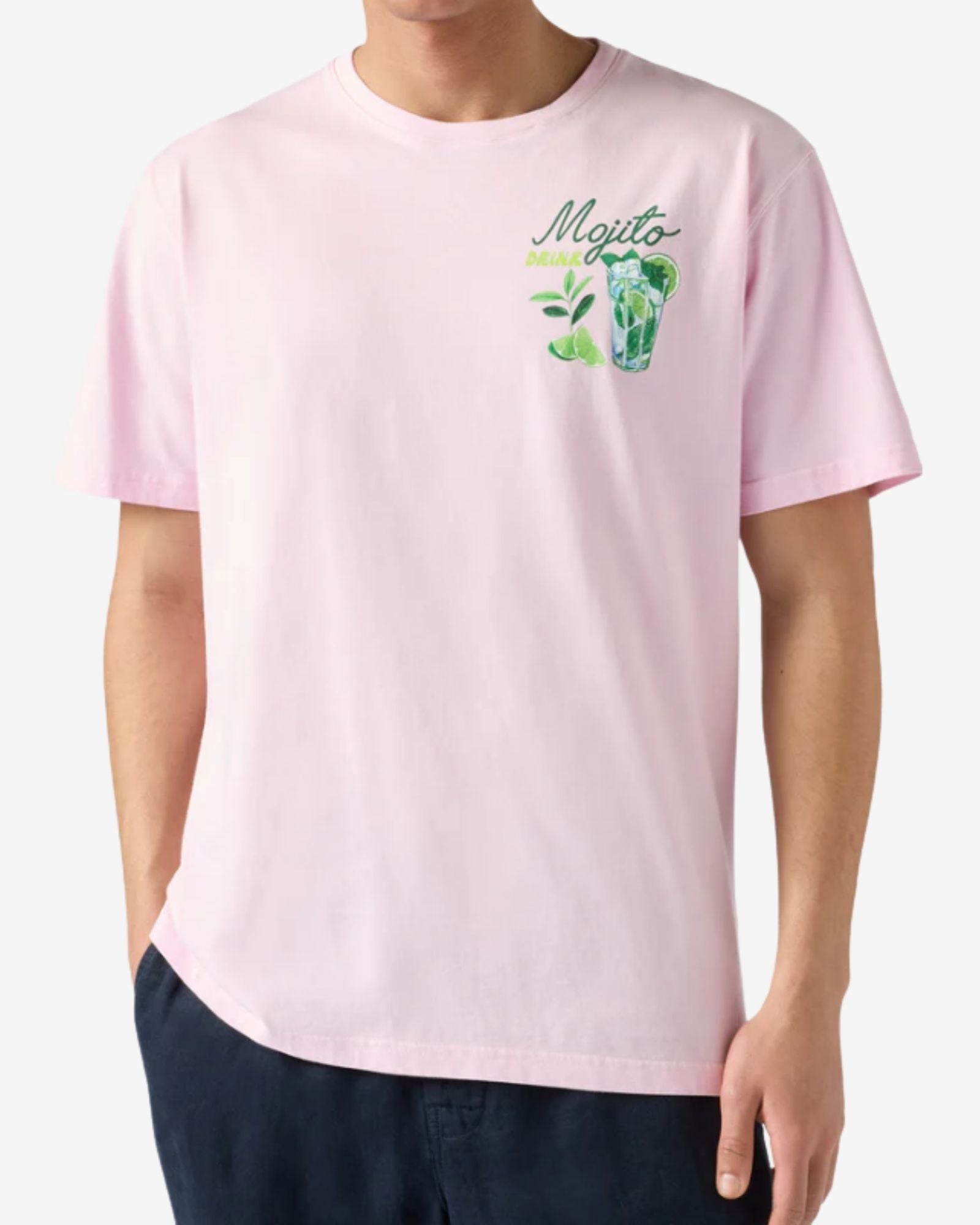 T-Shirt With Front And Black