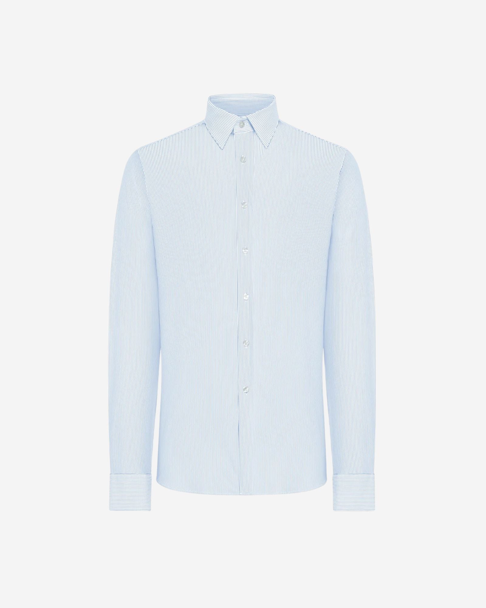 Oxford Jacquard Stripe Shirt
