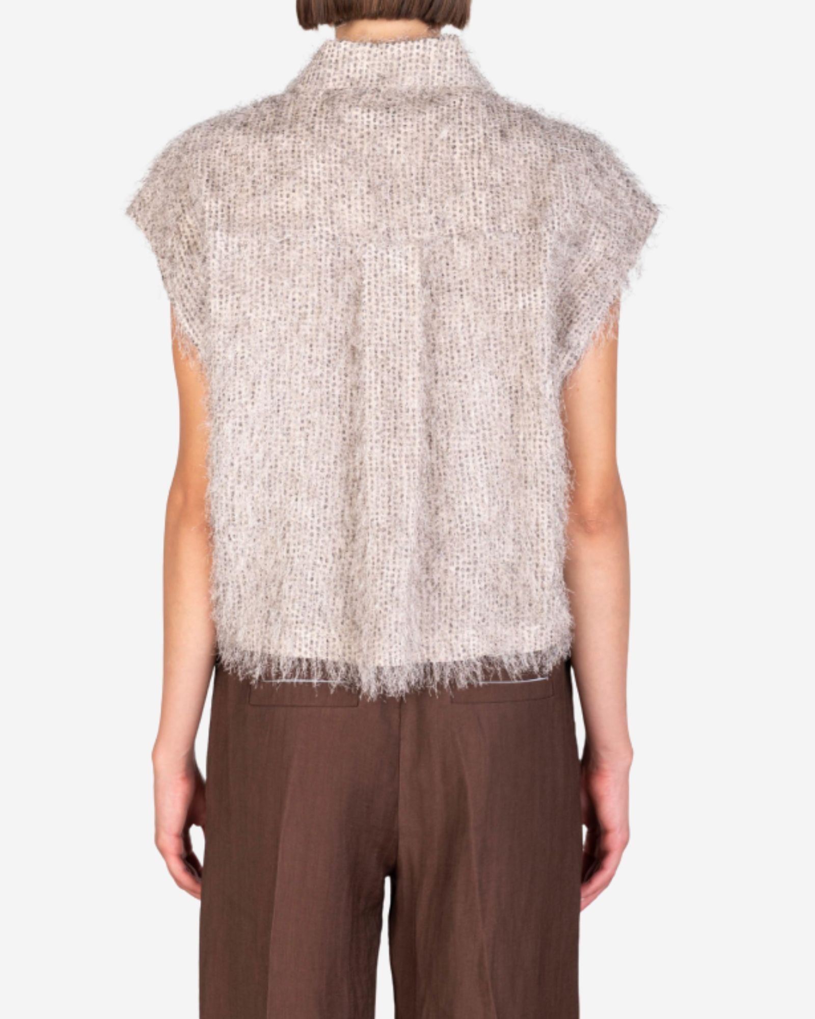 Camicia Fringes Crop