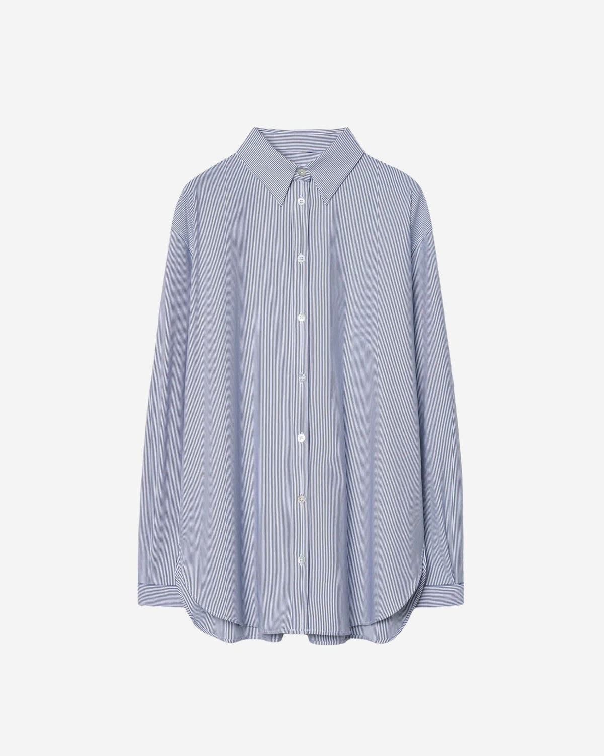 Oxford Jacquard Boyfriend Camicia
