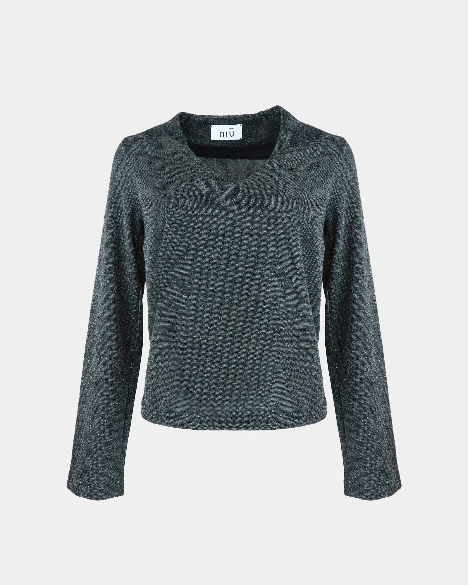 Maglia Scollo V Fluida