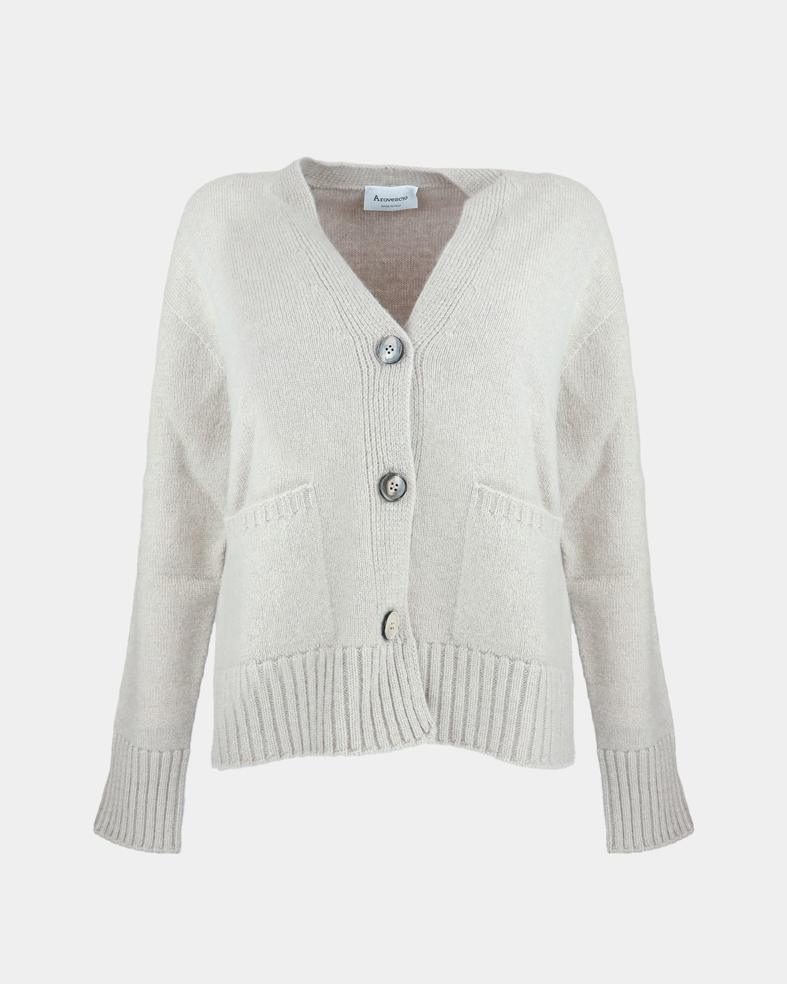 Cardigan Con Tasche