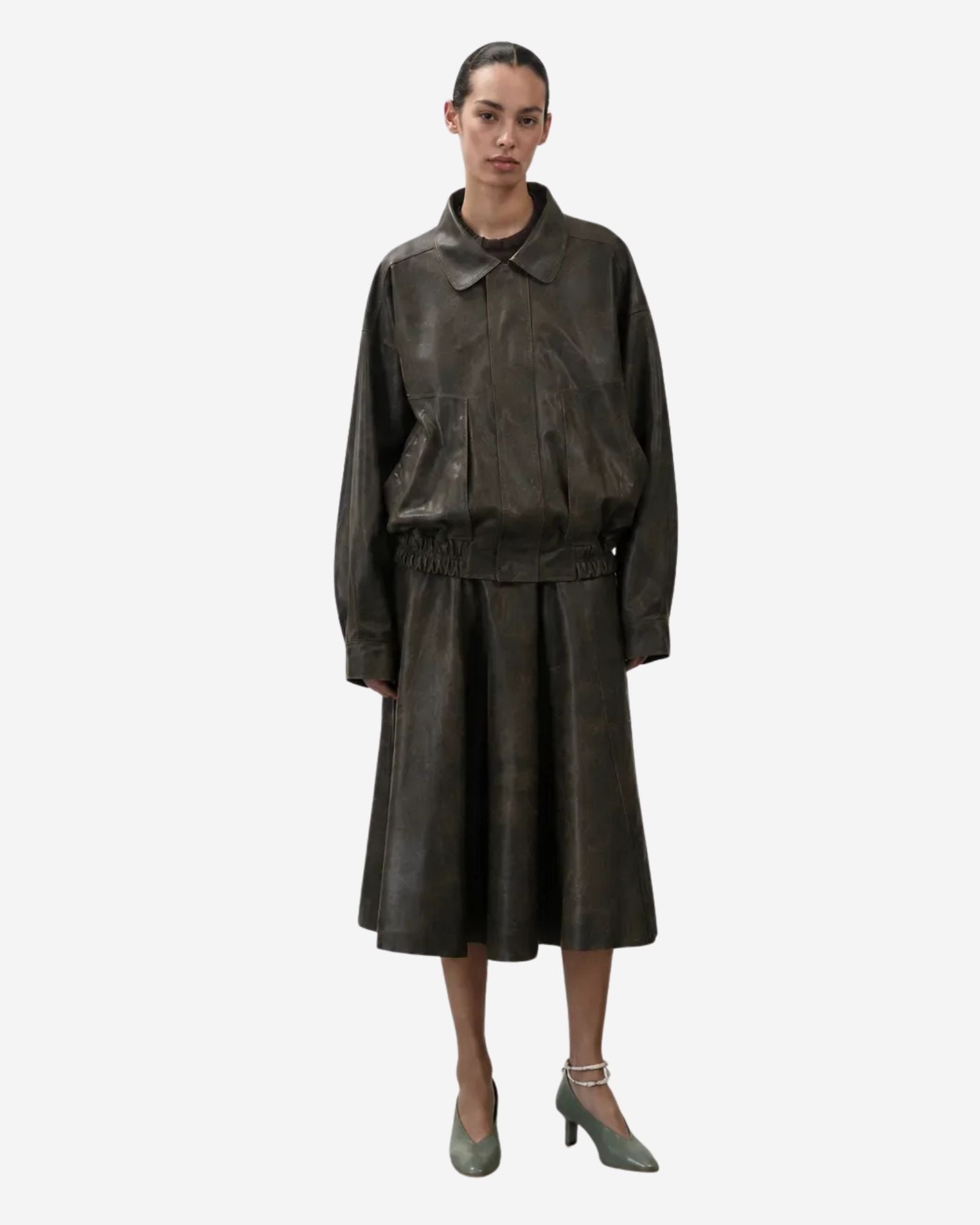 Bomber Heavy Leather