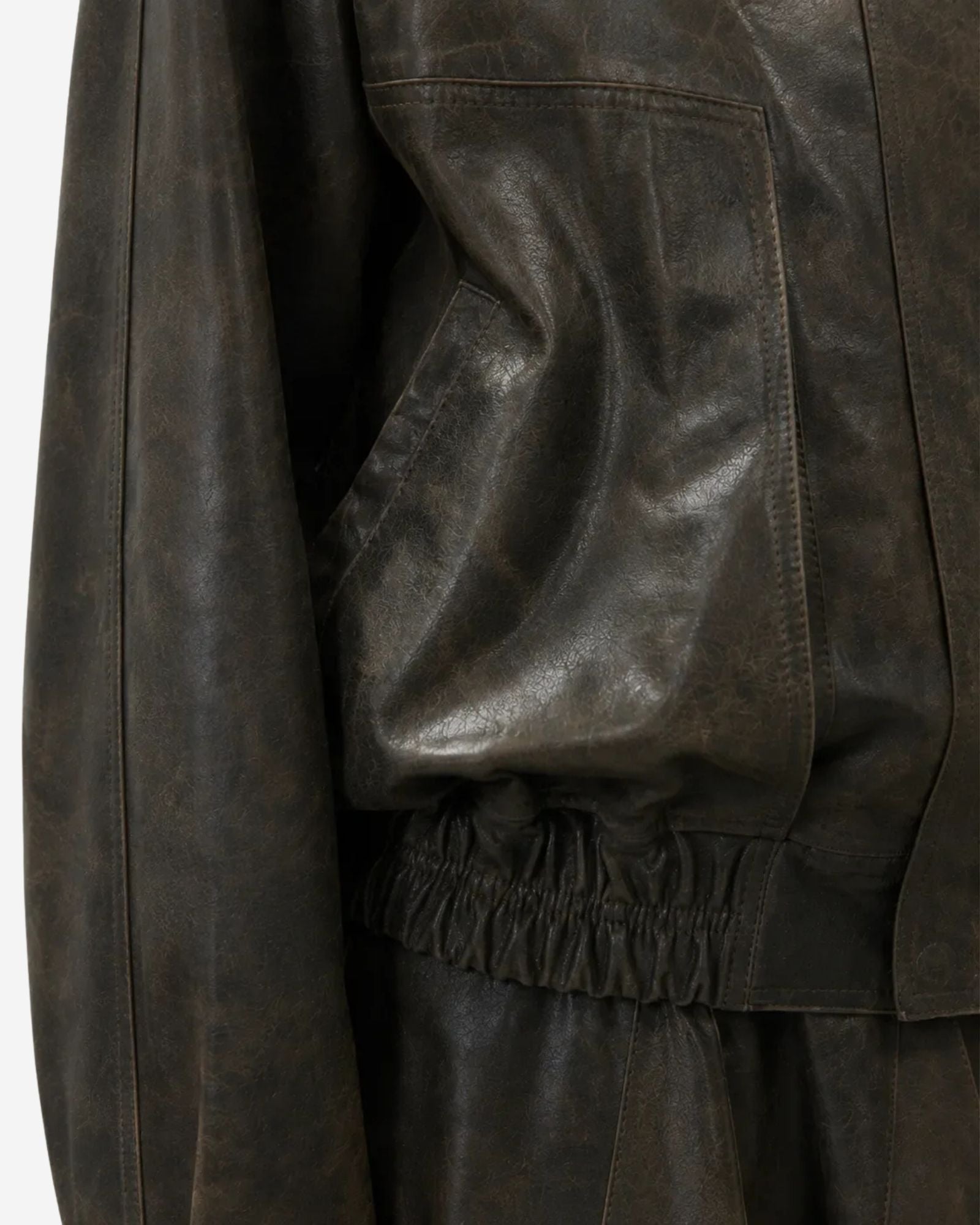 Bomber Heavy Leather