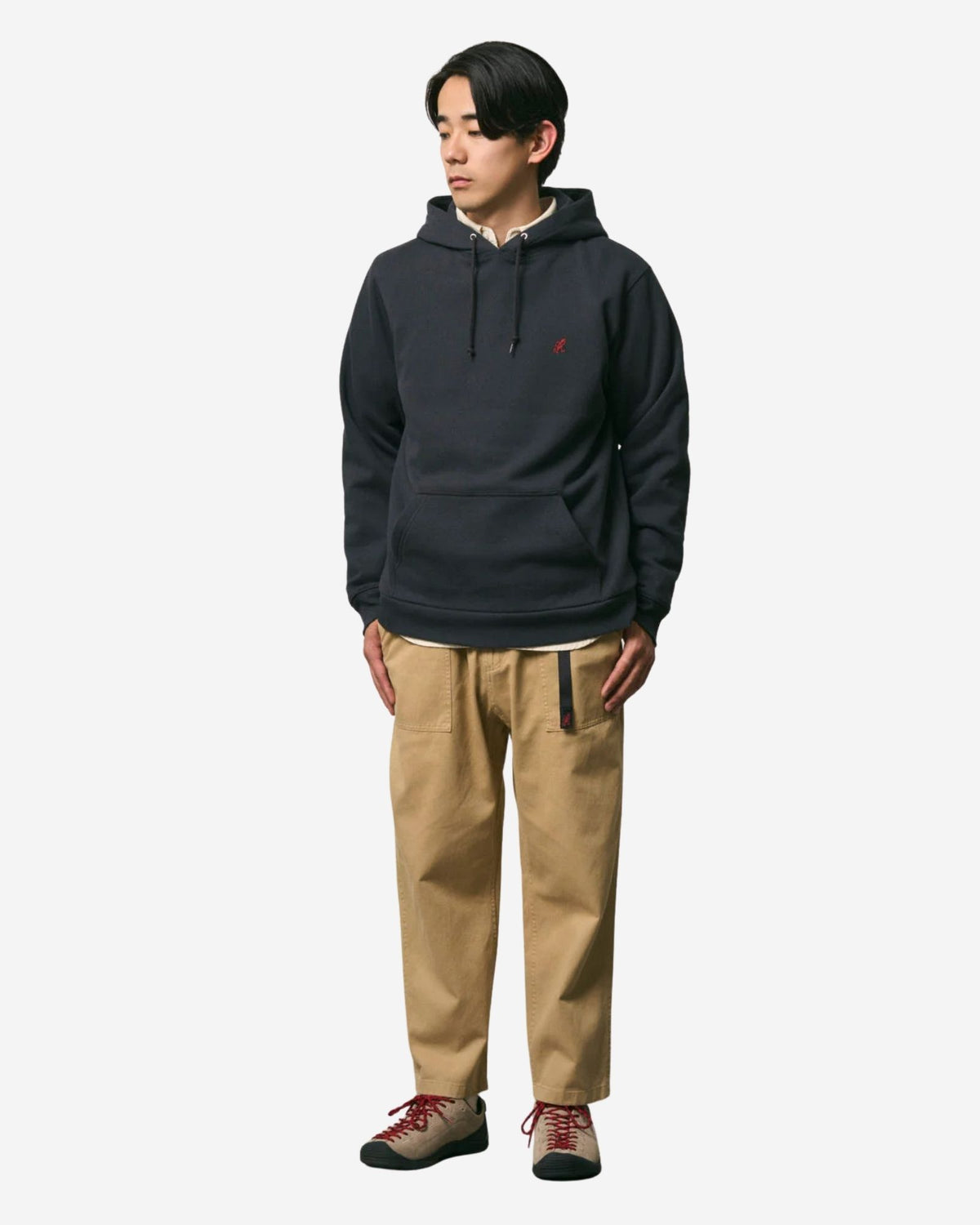 One Point Hooded Sweatshirt