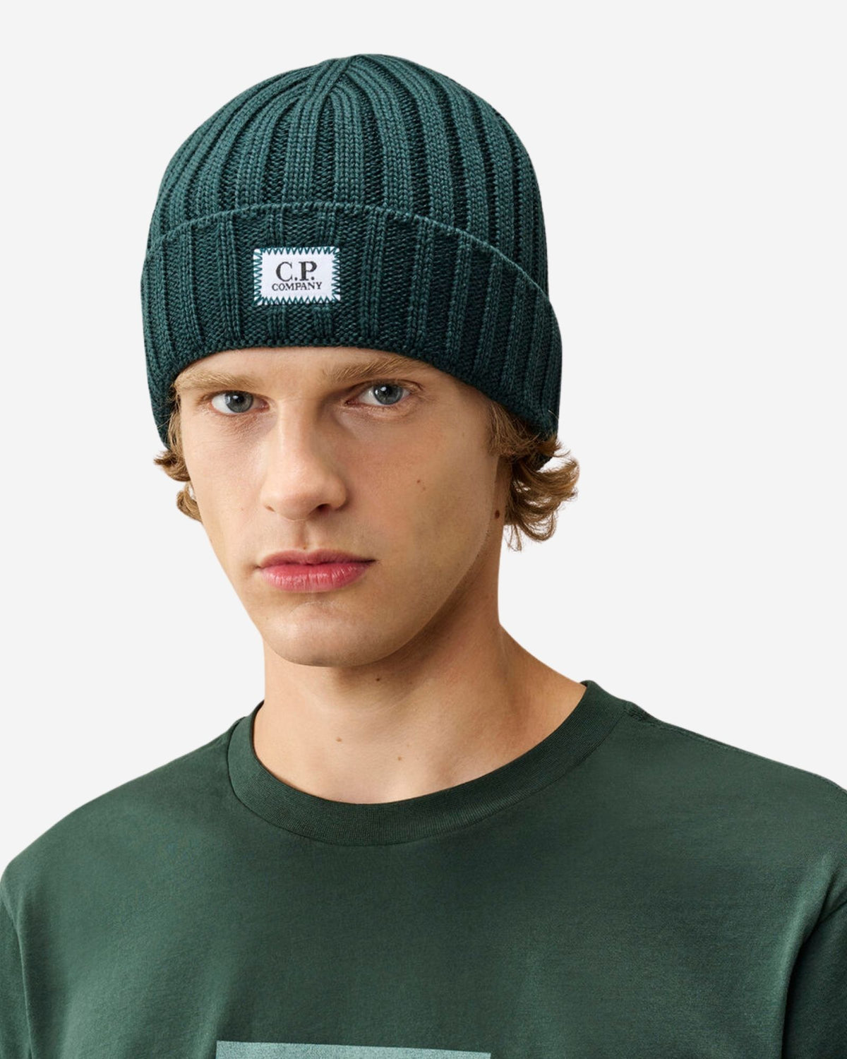 Extra Fine Merino Wool Logo Beanie