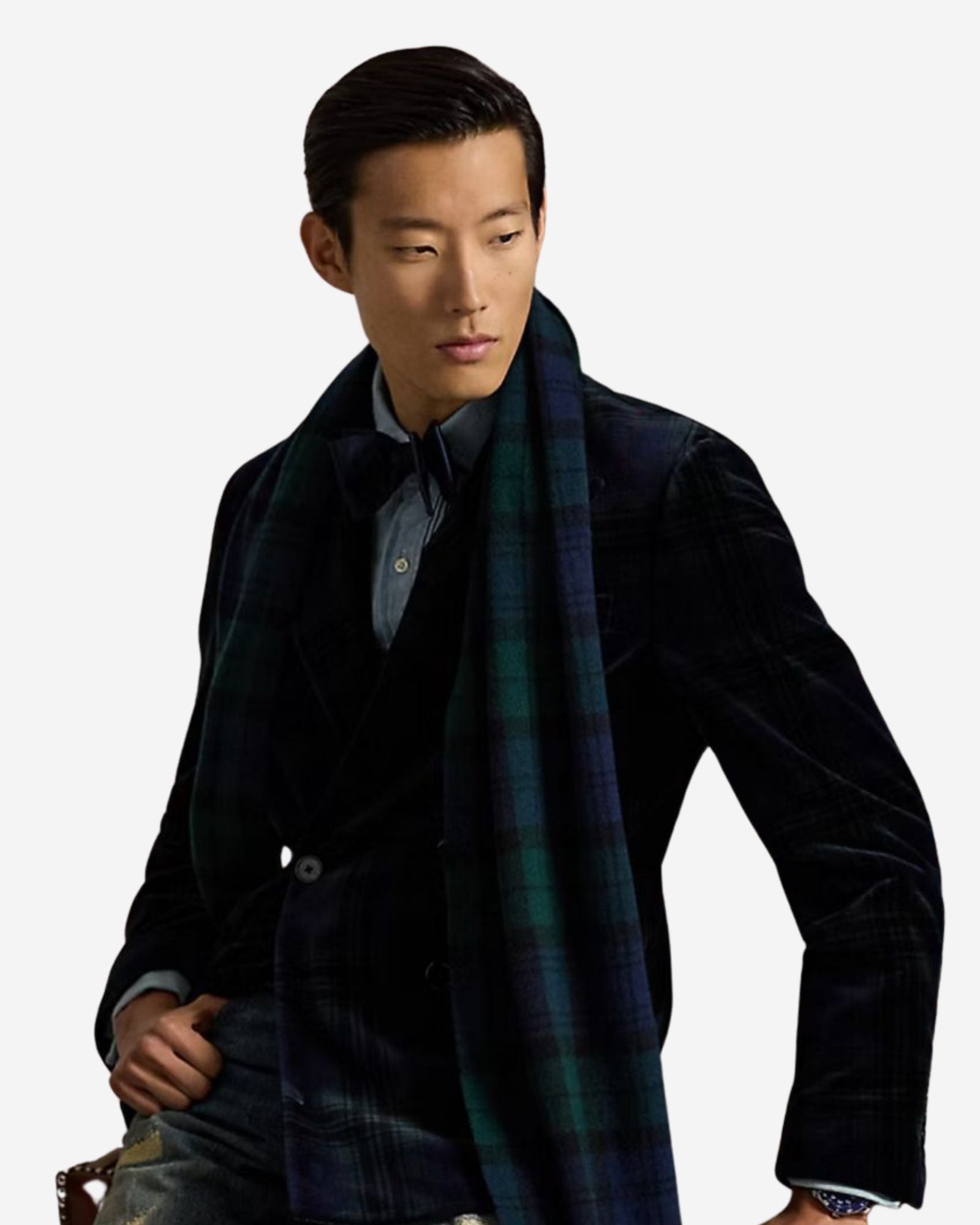 Clssc Pld Sc-Scarf-Oblong