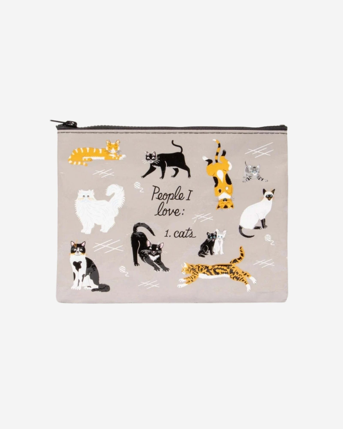 Zipper Pouch People I Love Cats